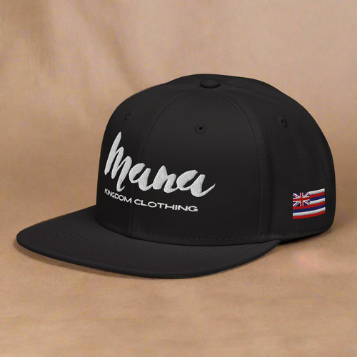 MANA Hawai'i - Snapback Hat (Black)