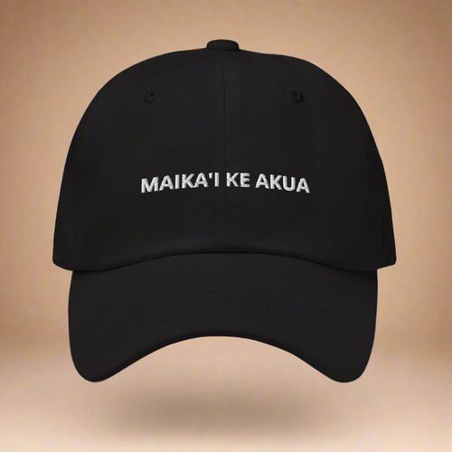 Maika'i Ke Akua (Black) Ball Cap
